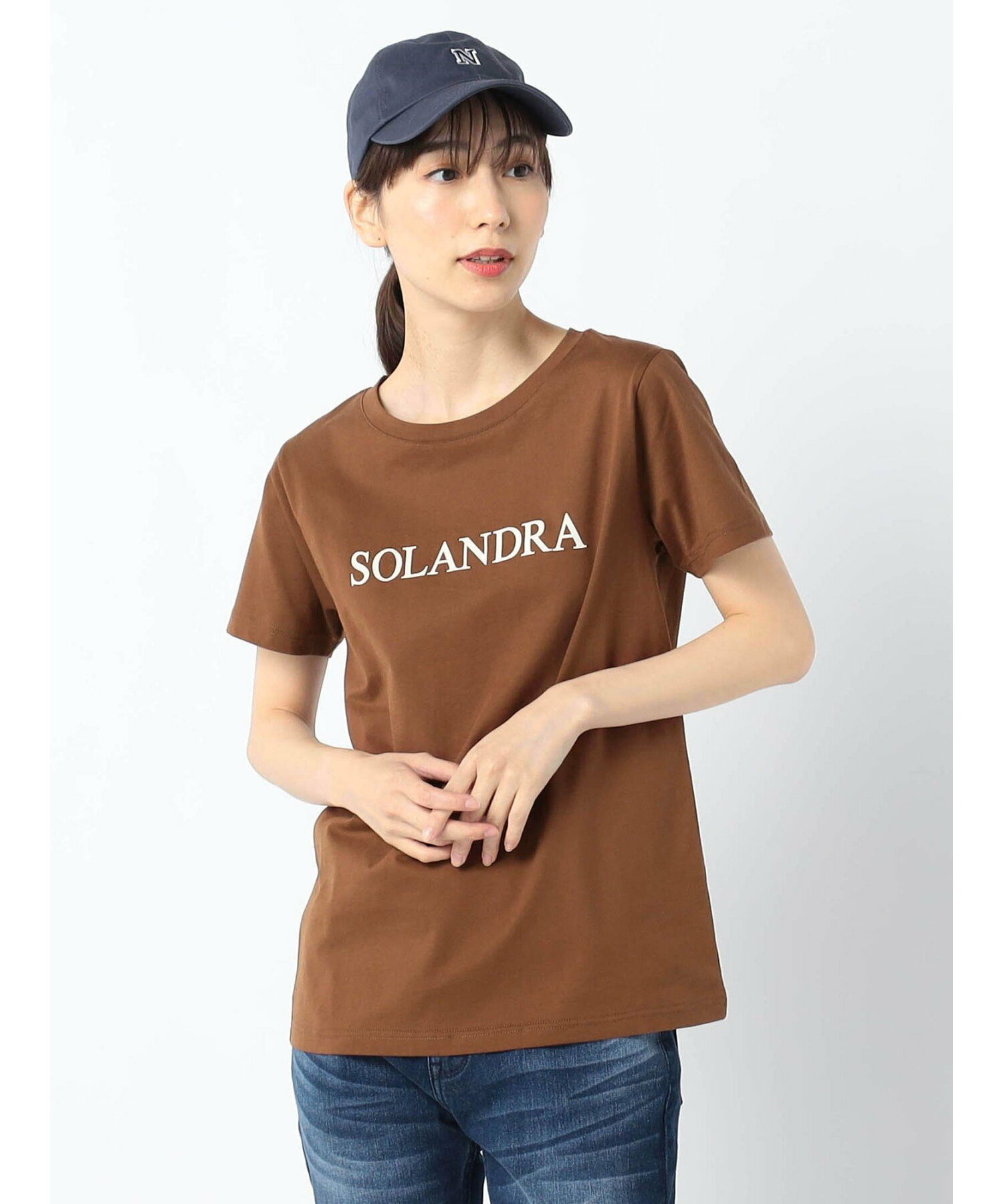 ロゴ入り ベーシックTシャツ